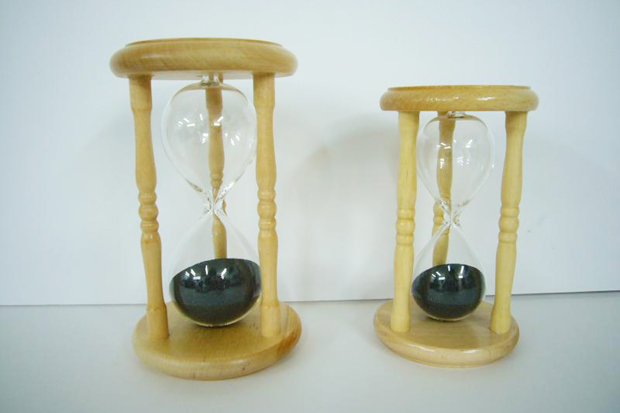写真：置き型砂時計